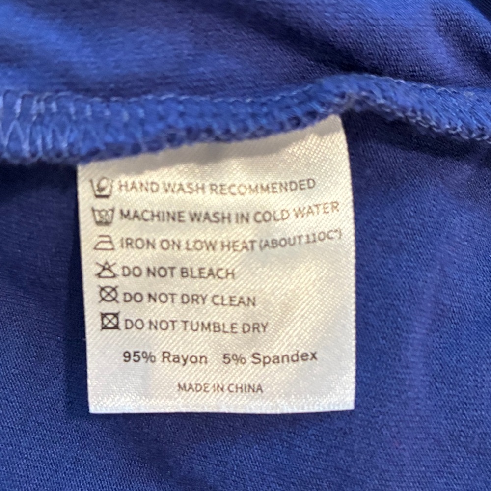 Mango Deep Blue Top - Picture 7 of 7